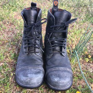 Ariat Heritage Round Toe Paddock Boot Lace Up